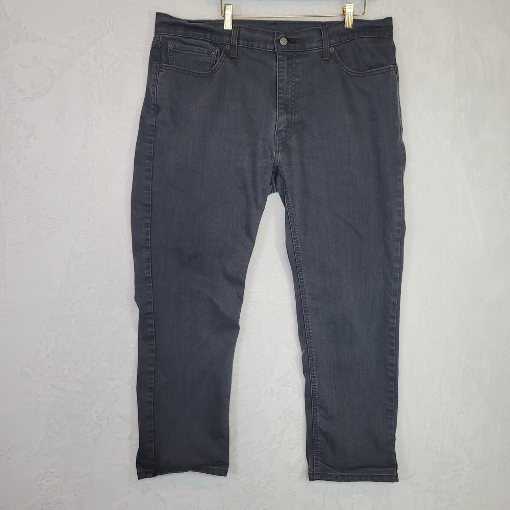 Levis 541 Western Jeans Black Casual Workwear Mens Size 40x30 Classic Denim